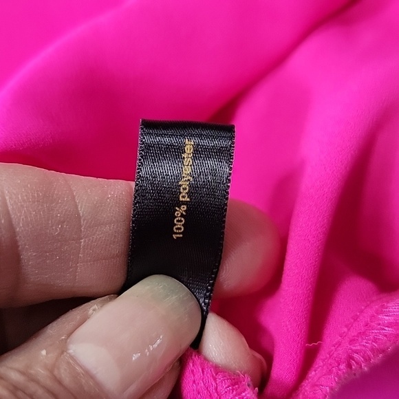 Outback Red Size XS Bright Fuchsia Long Sleeve Button Down Blouse, Exc. Cond. - Picture 11 of 11